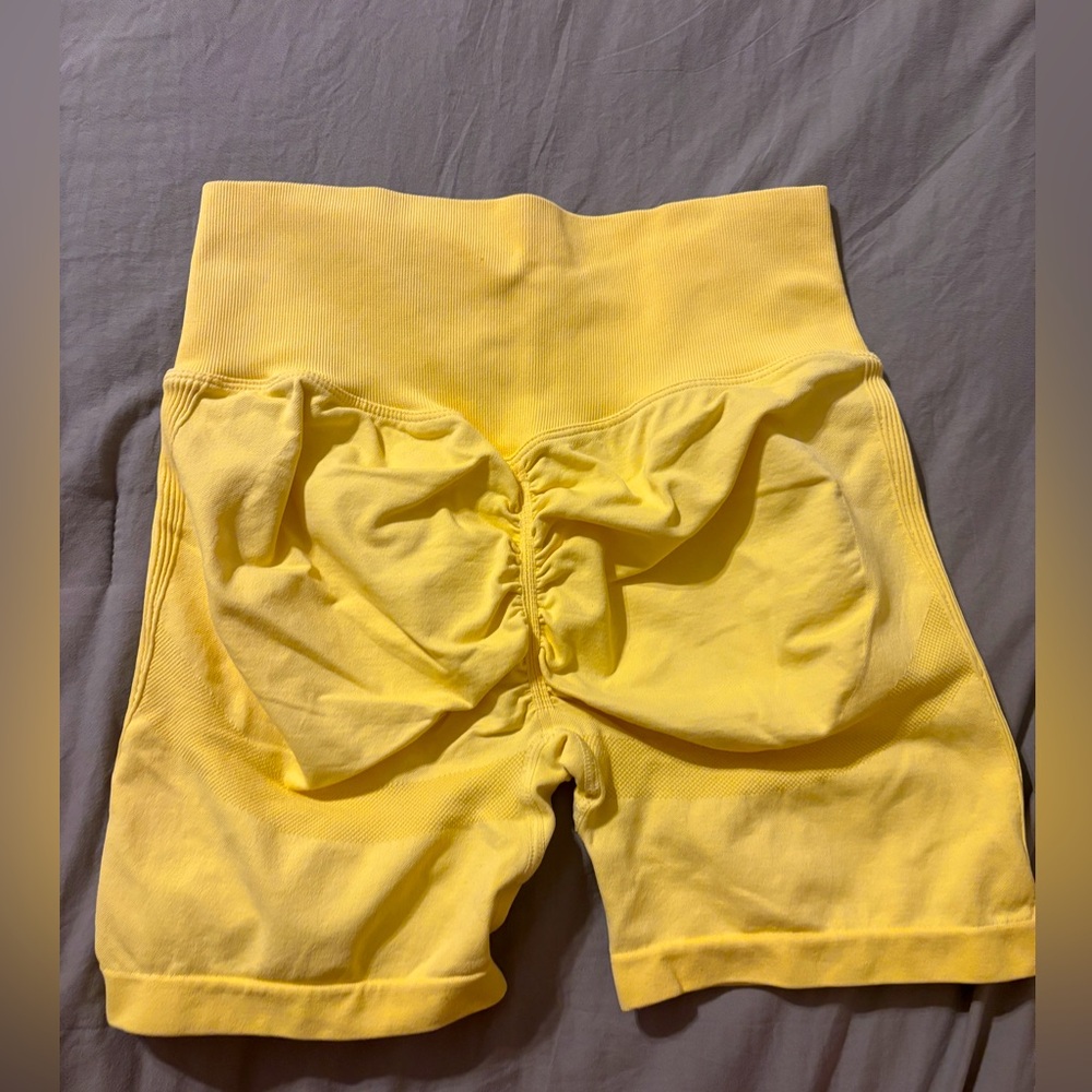 Amazon Women's Yellow Shorts